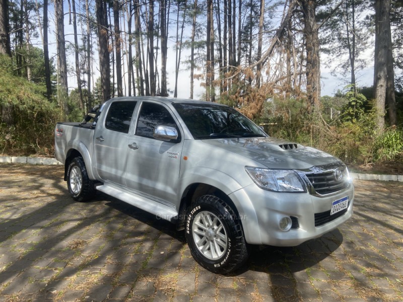 hilux 3.0 sr 4x4 cd 16v turbo intercooler diesel 4p manual 2013 nova prata