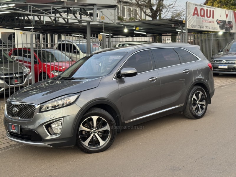 SORENTO 3.3 EX V6 24V GASOLINA 4P 7 LUGARES AUTOMATICO - 2016 - NOVA PRATA