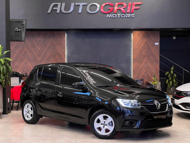 sandero 1.0 zen 12v flex 4p manual 2021 campo bom