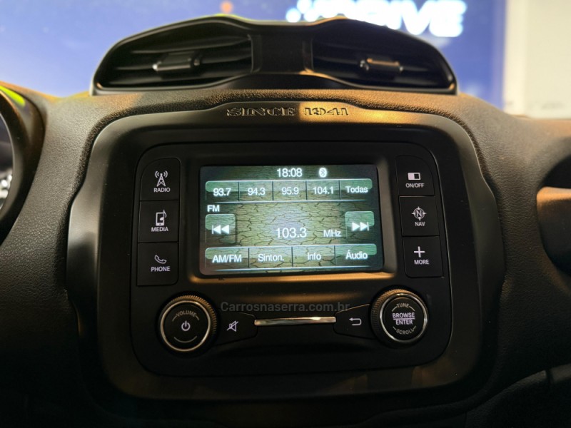 RENEGADE 1.8 16V FLEX LONGITUDE 4P AUTOMÁTICO - 2016 - SãO LEOPOLDO