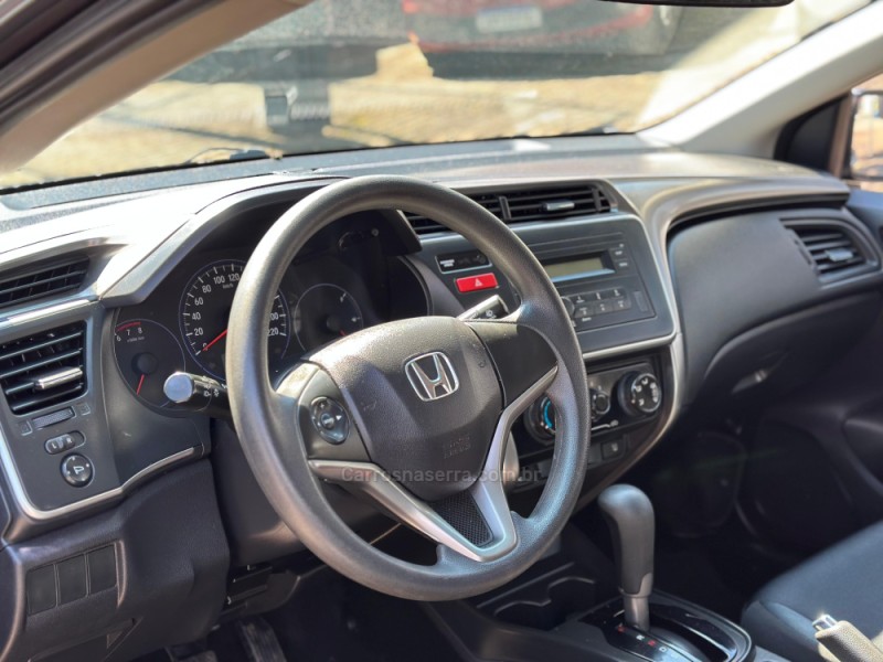 CITY 1.5 LX 16V FLEX 4P AUTOMÁTICO - 2016 - PAROBé