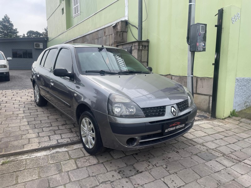 CLIO 1.0 AUTHENTIQUE 16V FLEX 4P MANUAL - 2005 - CAXIAS DO SUL