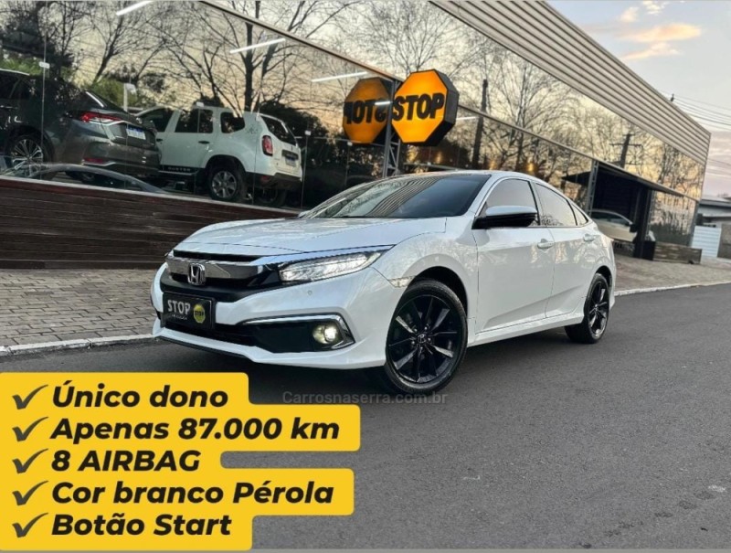 CIVIC 2.0 EXL 16V FLEX 4P AUTOMÁTICO - 2021 - DOIS IRMãOS