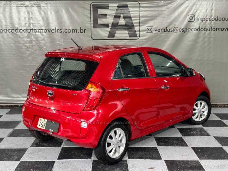 PICANTO 1.1 EX 12V GASOLINA 4P MANUAL - 2012 - NOVA PRATA