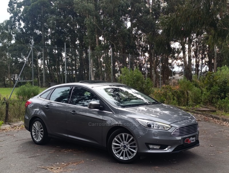 FOCUS 2.0 TITANIUM PLUS SEDAN 16V FLEX 4P AUTOMÁTICO - 2016 - CAXIAS DO SUL