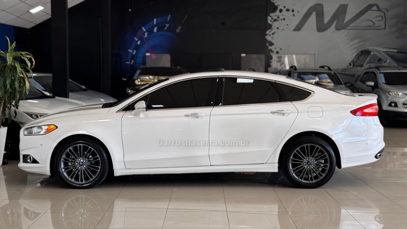 FUSION 2.0 TITANIUM AWD 16V GASOLINA 4P AUTOMÁTICO - 2014 - ESTâNCIA VELHA
