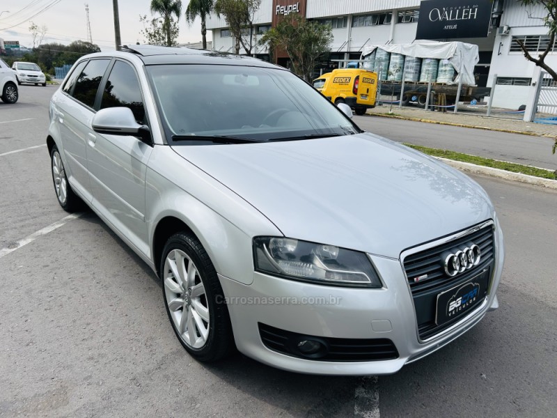 A3 2.0 TFSI SPORTBACK 16V GASOLINA 4P S-TRONIC - 2009 - BENTO GONçALVES