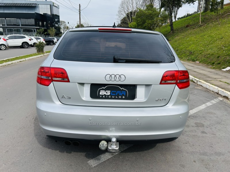 A3 2.0 TFSI SPORTBACK 16V GASOLINA 4P S-TRONIC - 2009 - BENTO GONçALVES