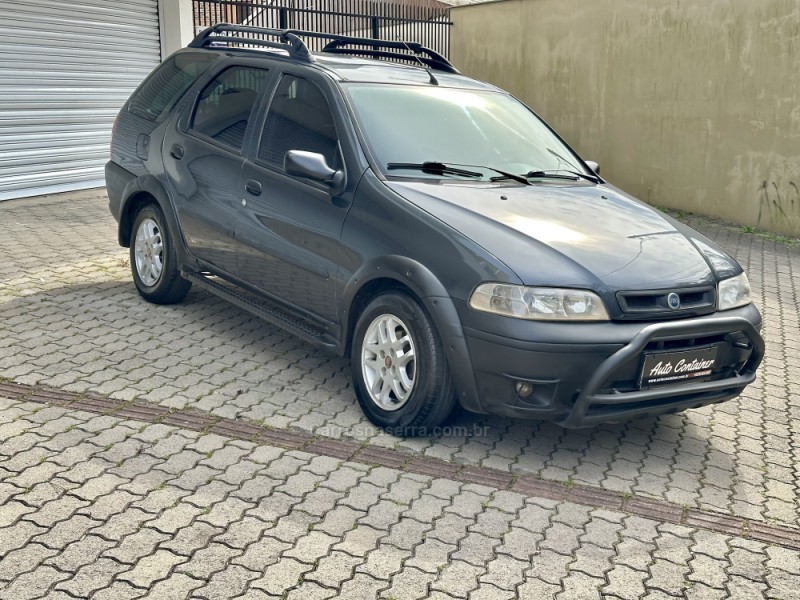 PALIO 1.6 MPI ADVENTURE WEEKEND 16V GASOLINA 4P MANUAL - 2003 - CAXIAS DO SUL