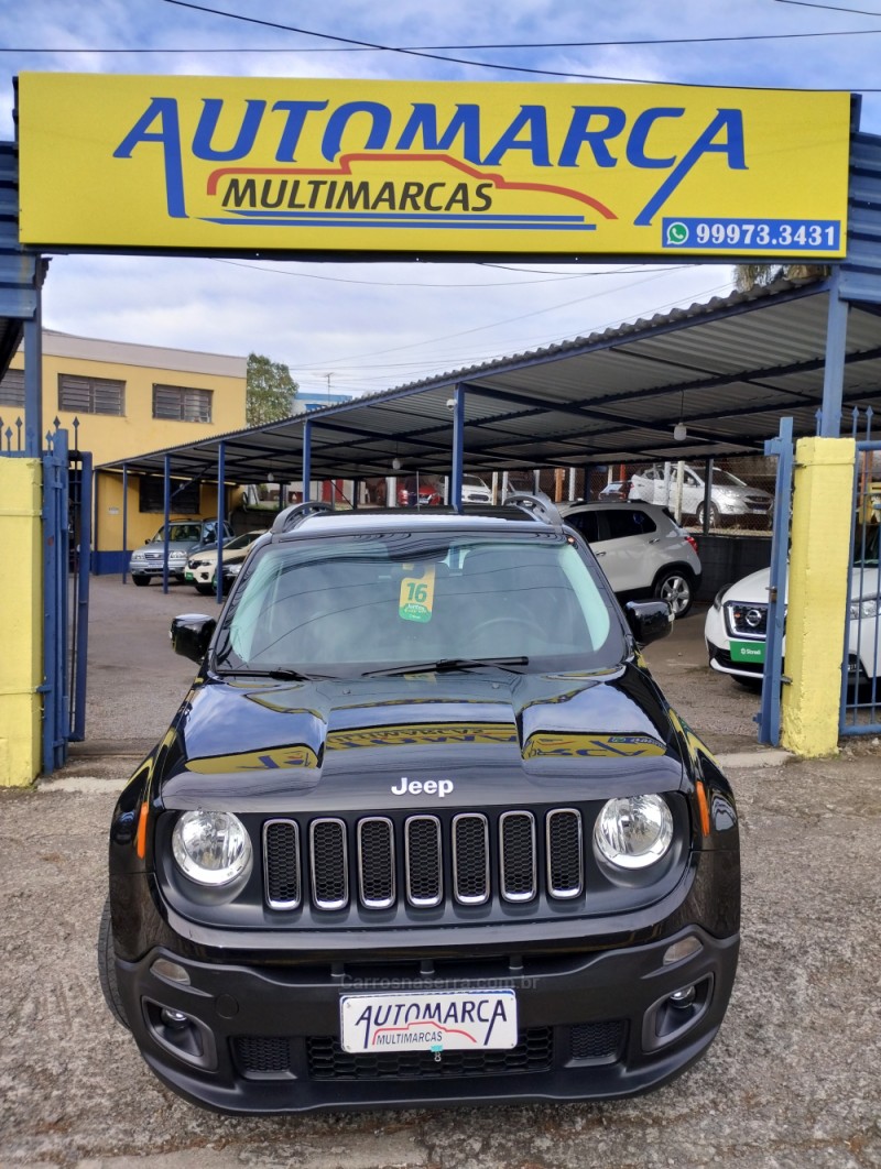 renegade 1.8 16v flex longitude 4p automatico 2016 caxias do sul