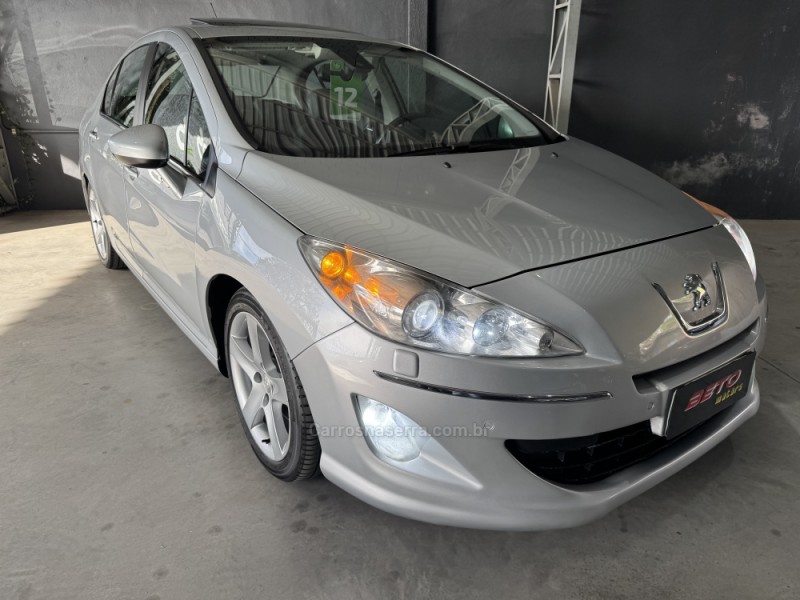 408 2.0 griffe 16v flex 4p automatico 2012 novo hamburgo