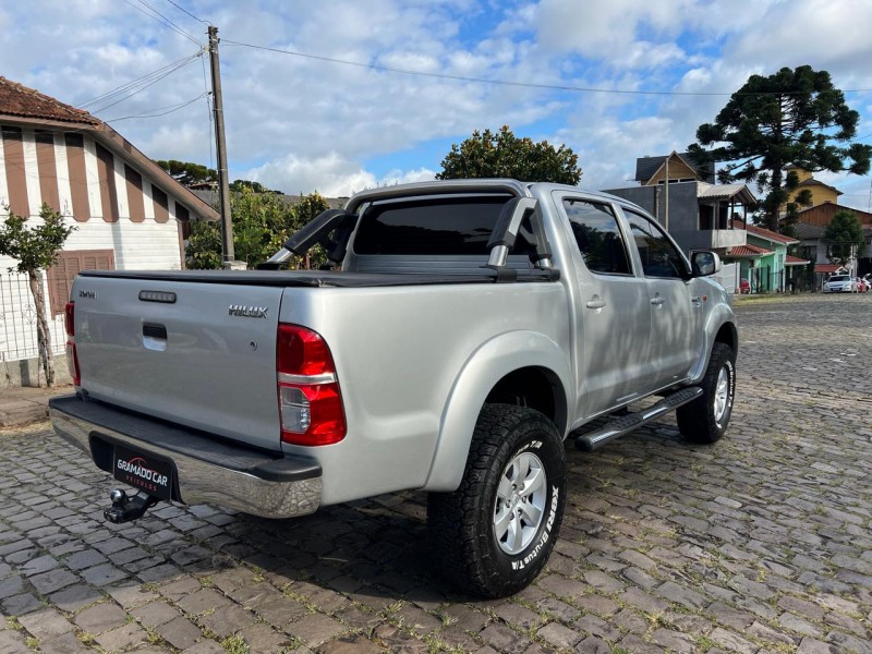 HILUX 2.7 SR 4X2 CD 16V GASOLINA 4P AUTOMÁTICO - 2012 - CANELA