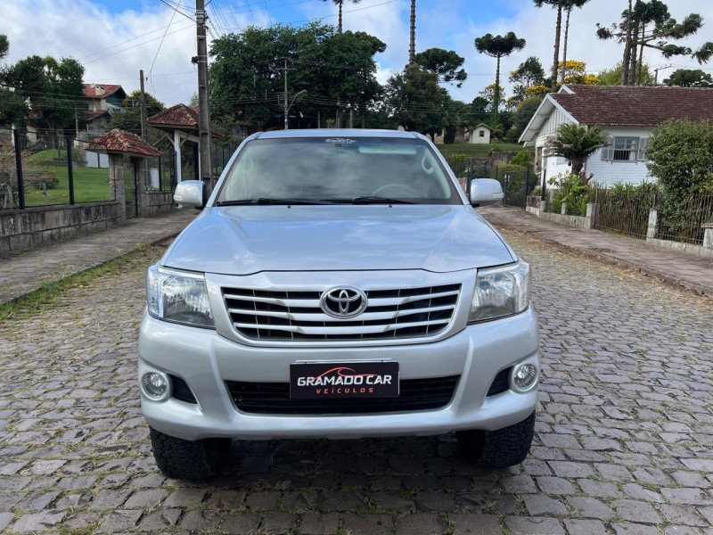 HILUX 2.7 SR 4X2 CD 16V GASOLINA 4P AUTOMÁTICO - 2012 - CANELA