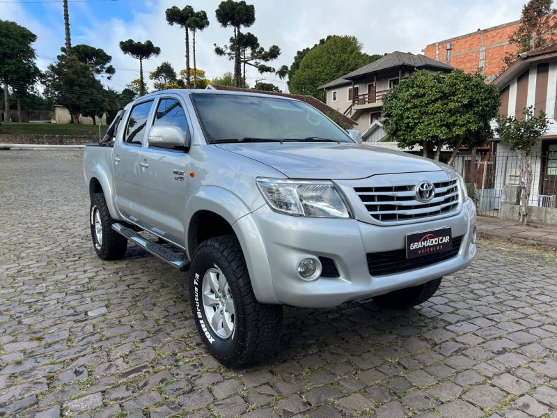 HILUX 2.7 SR 4X2 CD 16V GASOLINA 4P AUTOMÁTICO - 2012 - CANELA