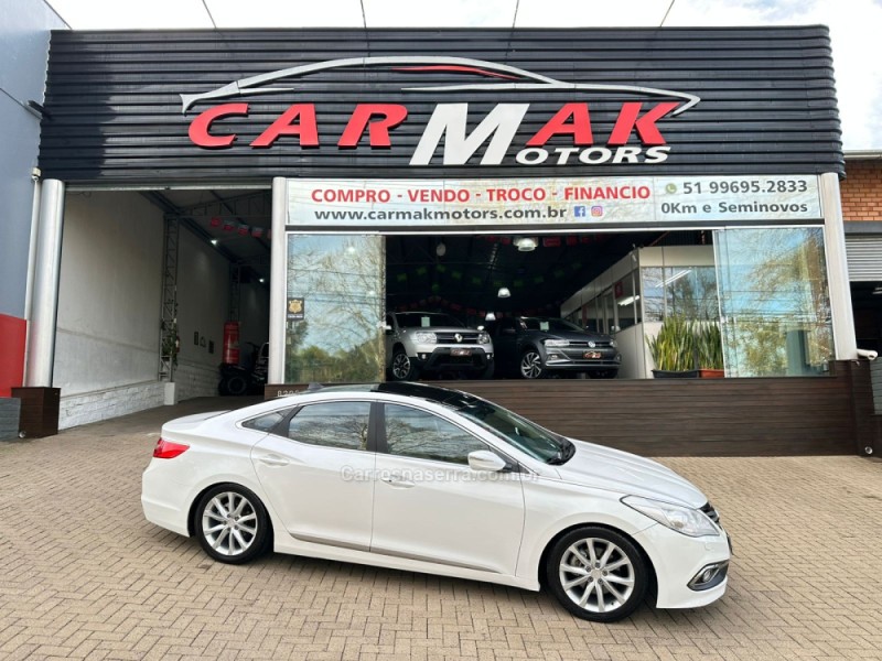 azera 3.0 mpfi gls v6 24v gasolina 4p automatico 2015 dois irmaos