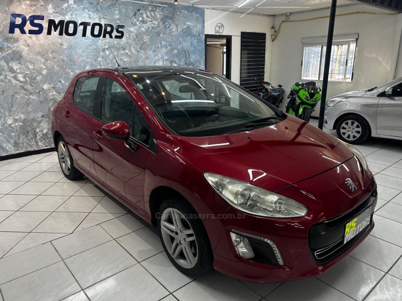 308 1.6 FELINE THP 16V GASOLINA 4P AUTOMÁTICO - 2014 - CAXIAS DO SUL