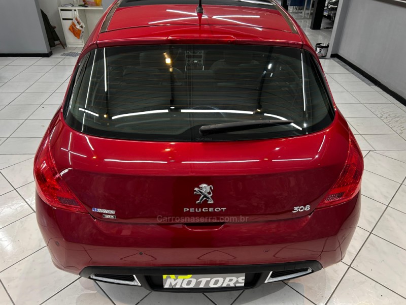 308 1.6 FELINE THP 16V GASOLINA 4P AUTOMÁTICO - 2014 - CAXIAS DO SUL