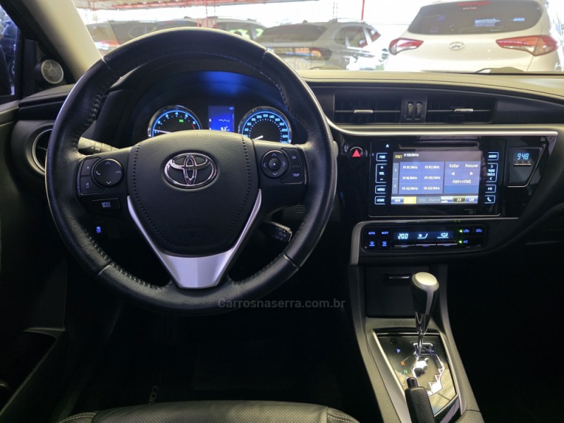 COROLLA 2.0 XEI 16V FLEX 4P AUTOMÁTICO - 2019 - SAPIRANGA