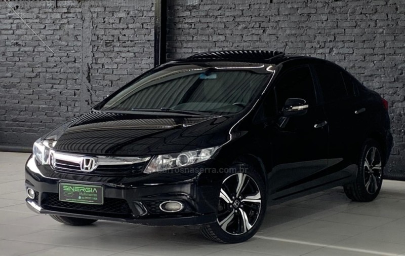 civic 2.0 exr 16v flex 4p automatico 2014 caxias do sul