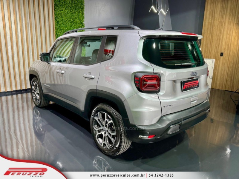 RENEGADE 1.3 LONGITUDE T270 TURBO FLEX 4P AUTOMÁTICO - 2022 - NOVA PRATA