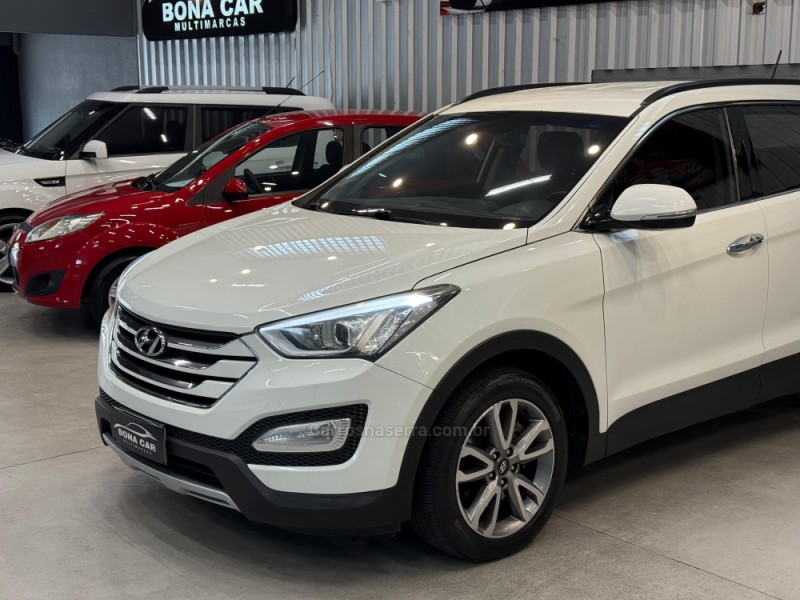SANTA FÉ 3.5 MPFI GLS V6 24V 285CV GASOLINA 4P AUTOMÁTICO - 2015 - CAXIAS DO SUL