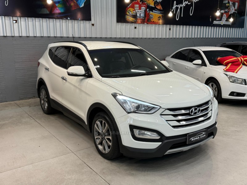 SANTA FÉ 3.5 MPFI GLS V6 24V 285CV GASOLINA 4P AUTOMÁTICO - 2015 - CAXIAS DO SUL