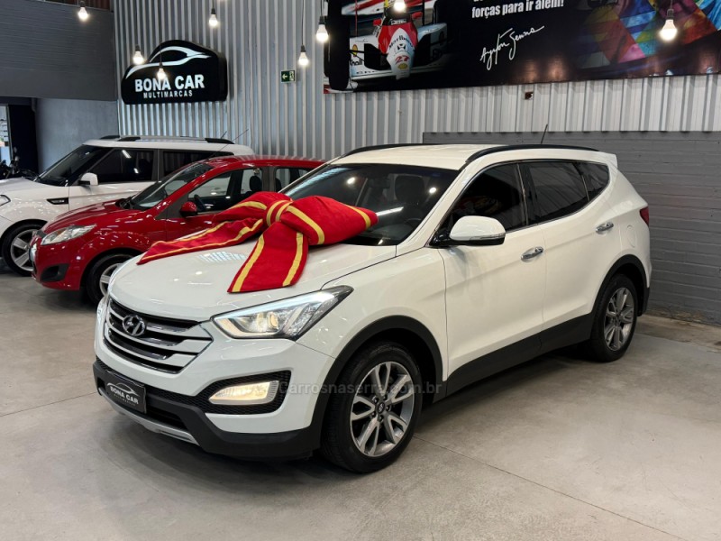 SANTA FÉ 3.5 MPFI GLS V6 24V 285CV GASOLINA 4P AUTOMÁTICO - 2015 - CAXIAS DO SUL