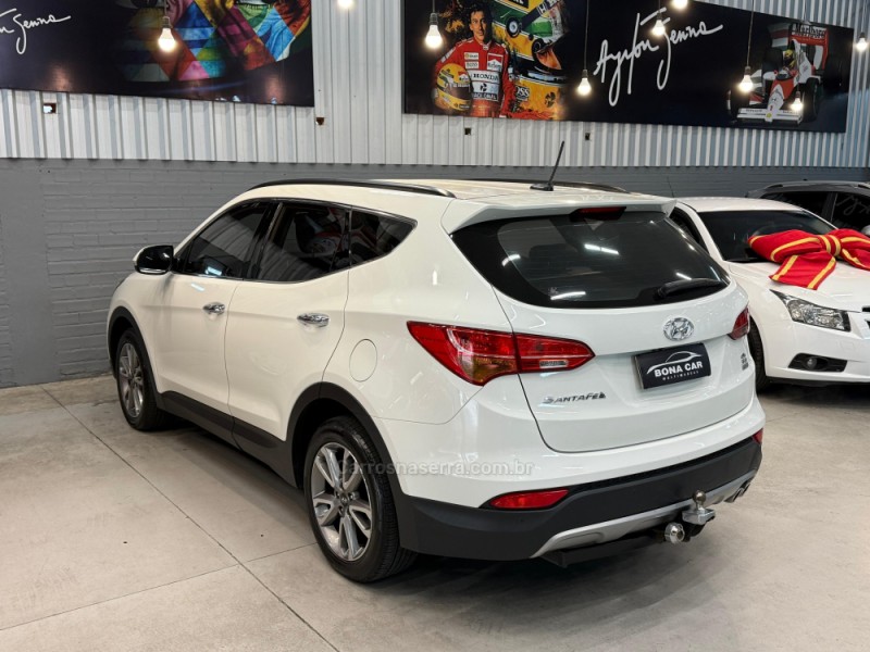 SANTA FÉ 3.5 MPFI GLS V6 24V 285CV GASOLINA 4P AUTOMÁTICO - 2015 - CAXIAS DO SUL