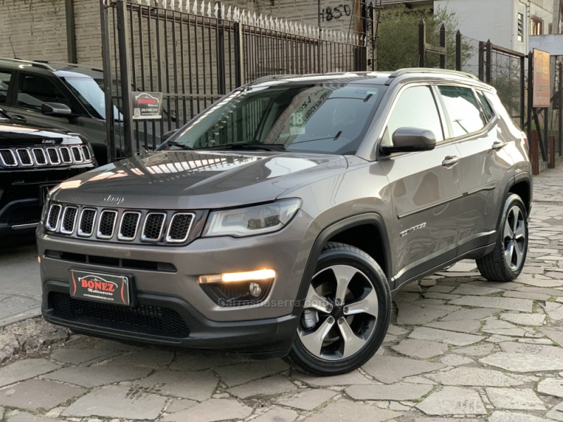COMPASS 2.0 16V FLEX LONGITUDE AUTOMÁTICO - 2018 - CAXIAS DO SUL