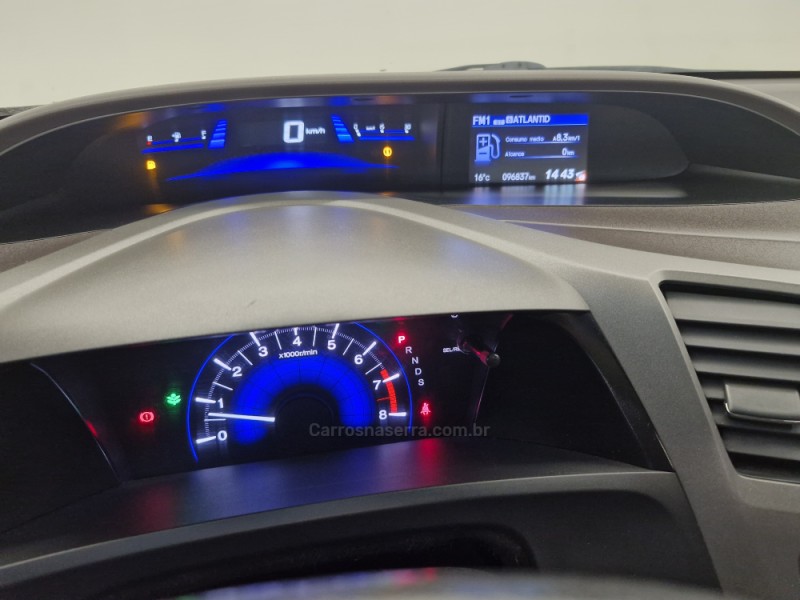 CIVIC 1.8 EXS 16V GASOLINA 4P AUTOMÁTICO - 2013 - CAXIAS DO SUL