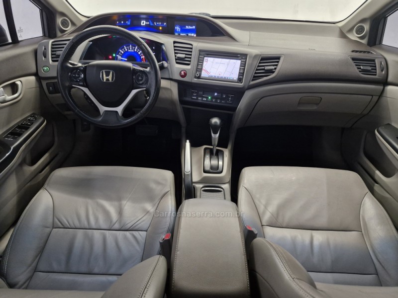 CIVIC 1.8 EXS 16V GASOLINA 4P AUTOMÁTICO - 2013 - CAXIAS DO SUL