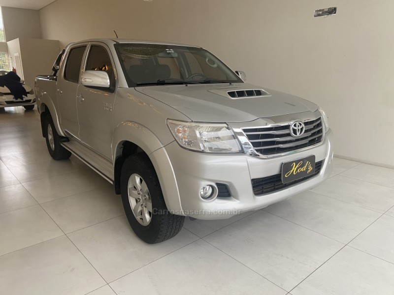 HILUX 3.0 SRV 4X4 CD 16V TURBO INTERCOOLER DIESEL 4P AUTOMÁTICO - 2014 - CANELA