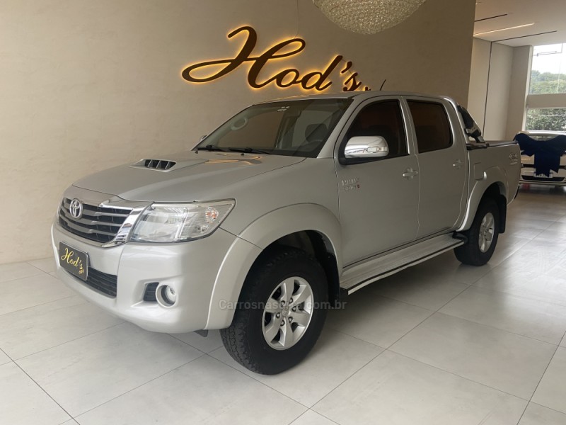 HILUX 3.0 SRV 4X4 CD 16V TURBO INTERCOOLER DIESEL 4P AUTOMÁTICO - 2014 - CANELA
