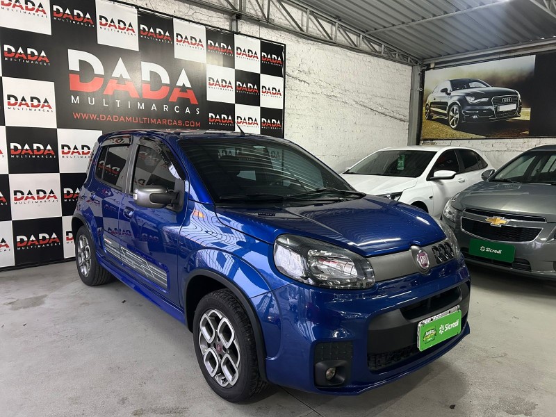 uno 1.4 evo sporting se blue edition 8v flex 4p automatizado 2015 caxias do sul