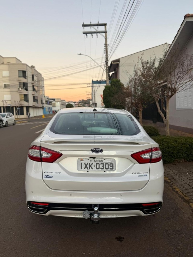 FUSION 2.0 TITANIUM PLUS AWD 16V GASOLINA 4P AUTOMÁTICO - 2016 - CAXIAS DO SUL