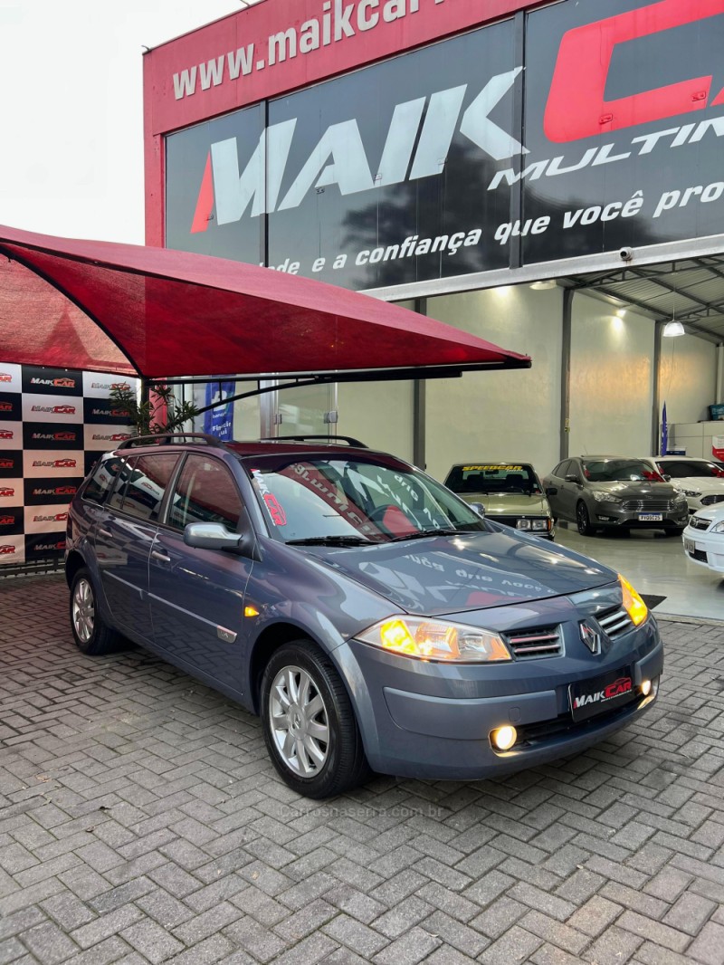 MÉGANE 1.6 DYNAMIQUE GRAND TOUR 16V FLEX 4P MANUAL - 2013 - ESTâNCIA VELHA
