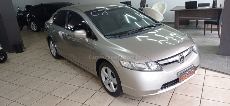 civic 1.8 lxs 16v flex 4p manual 2008 caxias do sul