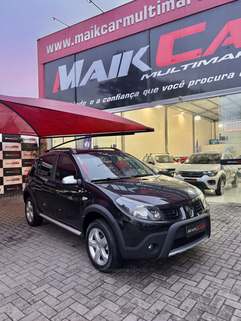 SANDERO 1.6 STEPWAY 16V FLEX 4P MANUAL - 2011 - ESTâNCIA VELHA