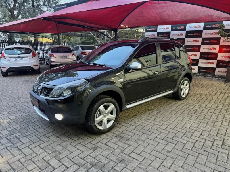 sandero 1.6 stepway 16v flex 4p manual 2011 estancia velha