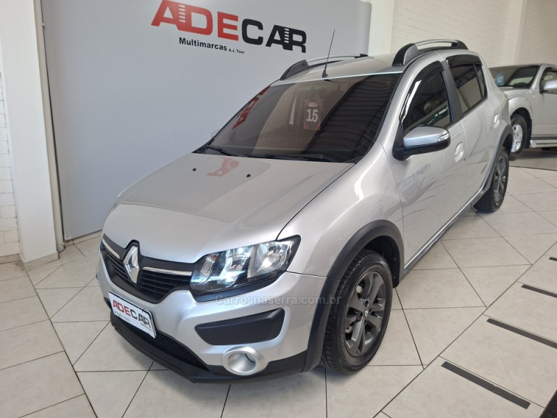 SANDERO 1.6 STEPWAY 8V FLEX 4P MANUAL - 2015 - FARROUPILHA