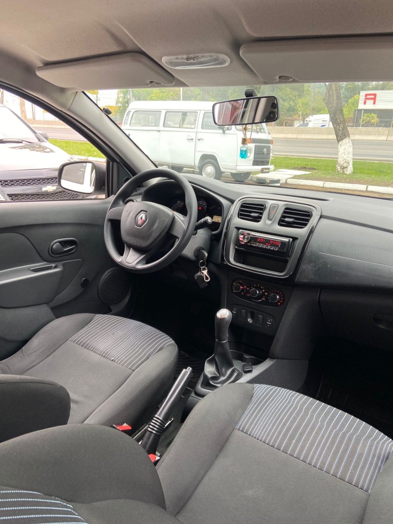 SANDERO 1.0 AUTHENTIQUE 16V FLEX 4P MANUAL - 2015 - ESTâNCIA VELHA