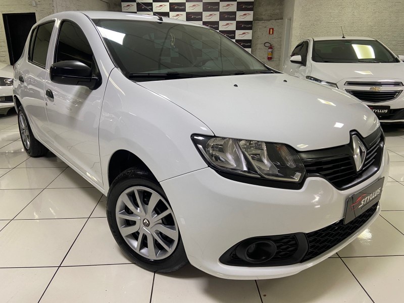 SANDERO 1.0 AUTHENTIQUE 16V FLEX 4P MANUAL - 2015 - ESTâNCIA VELHA