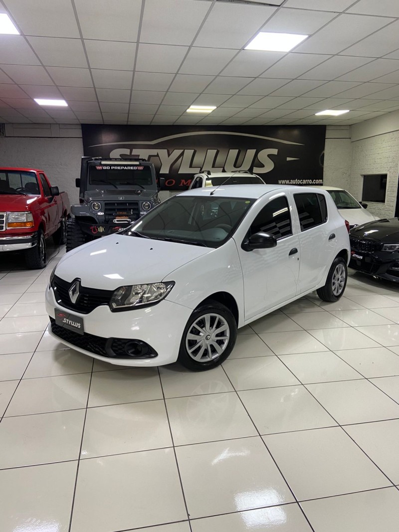 SANDERO 1.0 AUTHENTIQUE 16V FLEX 4P MANUAL - 2015 - ESTâNCIA VELHA