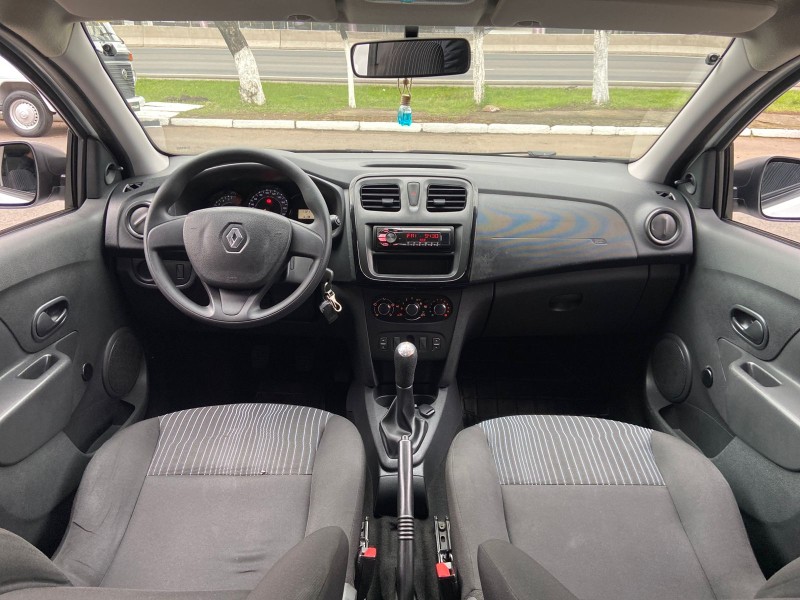 SANDERO 1.0 AUTHENTIQUE 16V FLEX 4P MANUAL - 2015 - ESTâNCIA VELHA