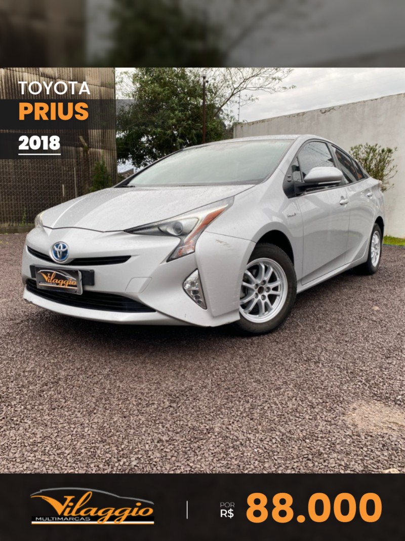 PRIUS 1.8 16V HÍBRIDO 4P AUTOMÁTICO - 2018 - CAXIAS DO SUL