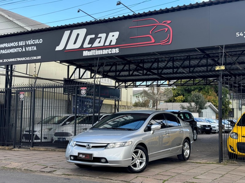 civic 1.8 exs 16v flex 4p automatico 2008 caxias do sul