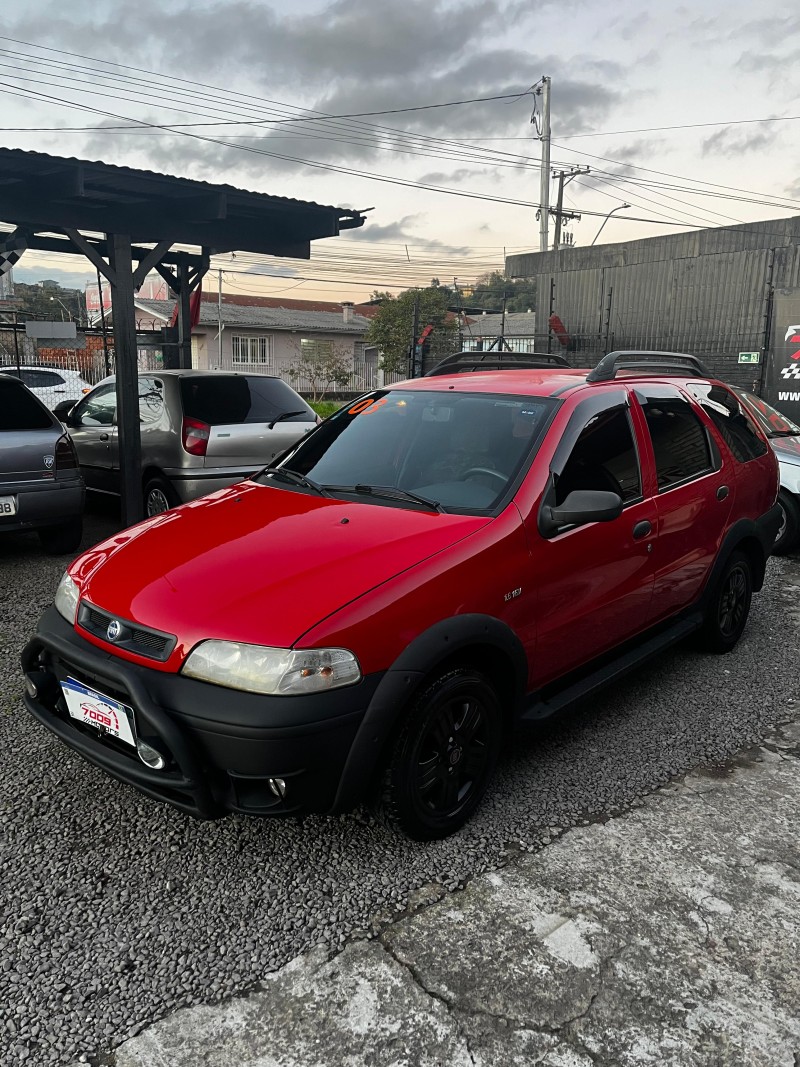 PALIO 1.6 MPI ADVENTURE WEEKEND 16V GASOLINA 4P MANUAL - 2003 - CAXIAS DO SUL