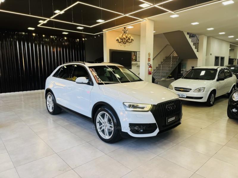 q3 2.0 tfsi attraction quattro 4p gasolina s tronic 2013 dois irmaos