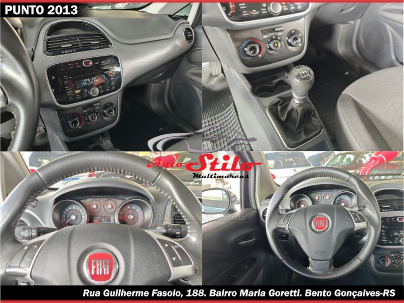 PUNTO 1.6 ESSENCE 16V FLEX 4P MANUAL - 2013 - BENTO GONçALVES