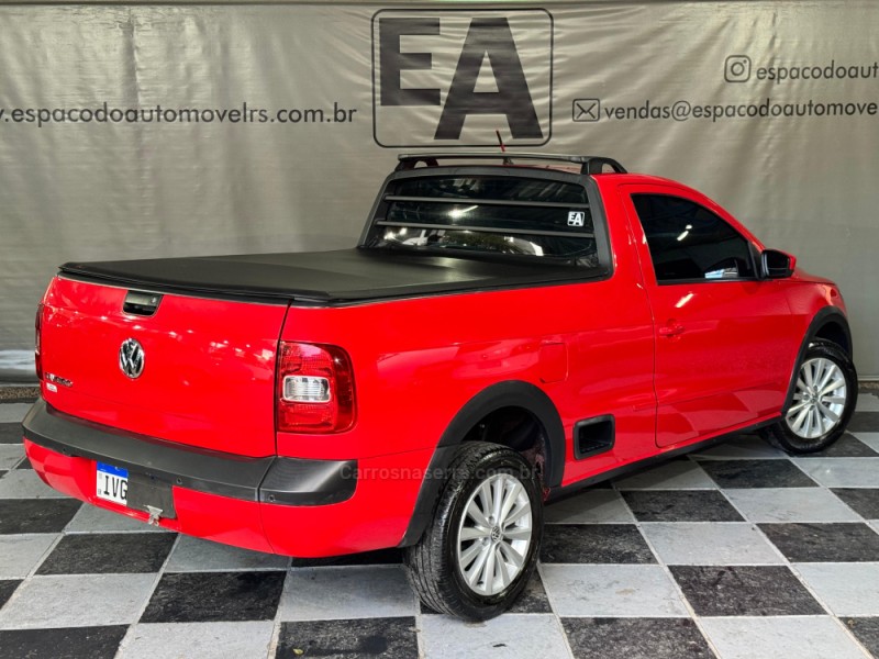 SAVEIRO 1.6 MI TRENDLINE CS 8V FLEX 2P MANUAL - 2014 - NOVA PRATA